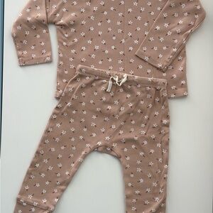 Quincy Mae Floral Cotton Lounge Set